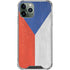 Czech Republic Flag Distressed iPhone 12 Pro Max Clear Case